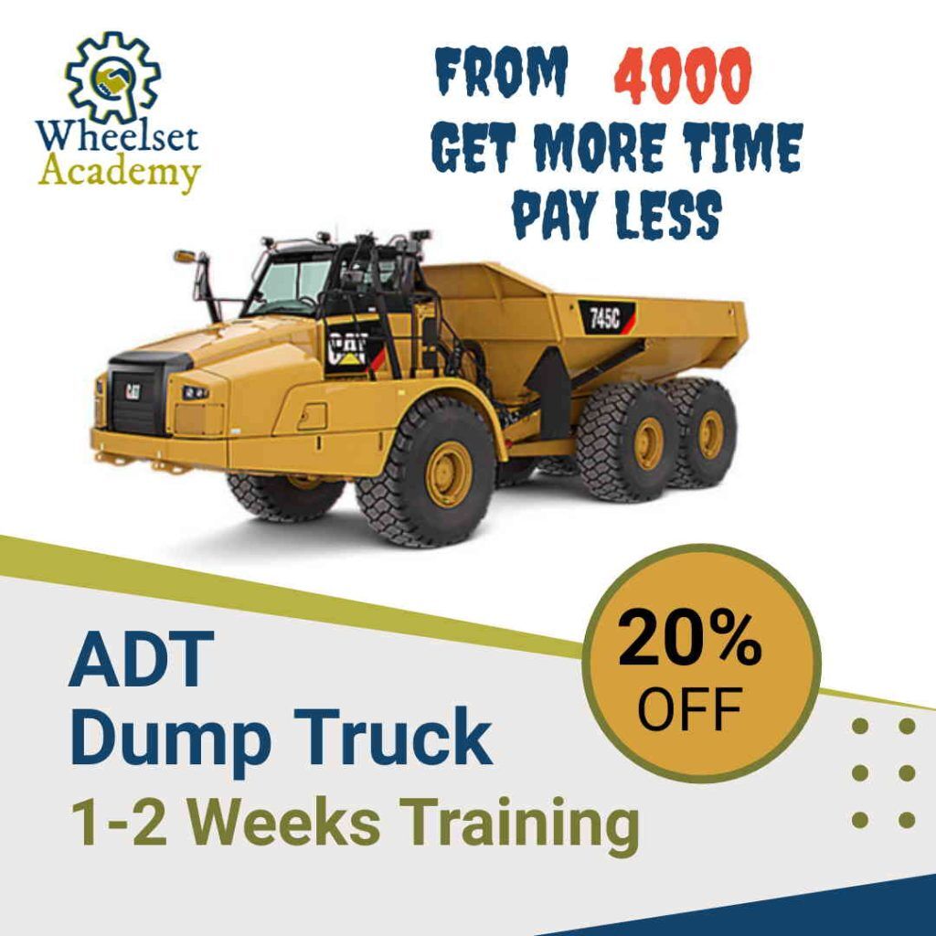 Dump Truck Training Prices Wheelset Academy